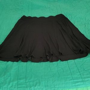Black knee length skirt from dress barn 2x